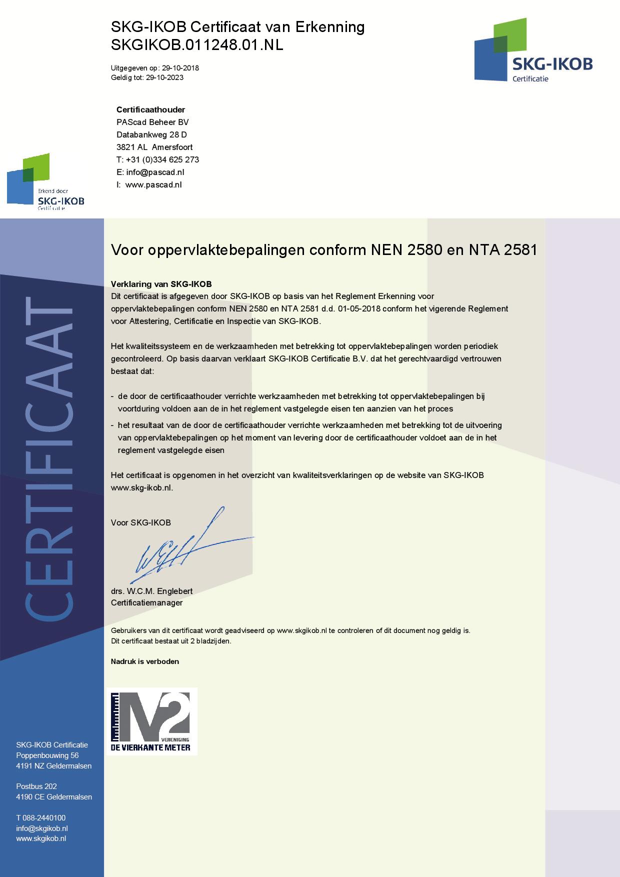 PAScad SKGIKOB.011248.01.NL